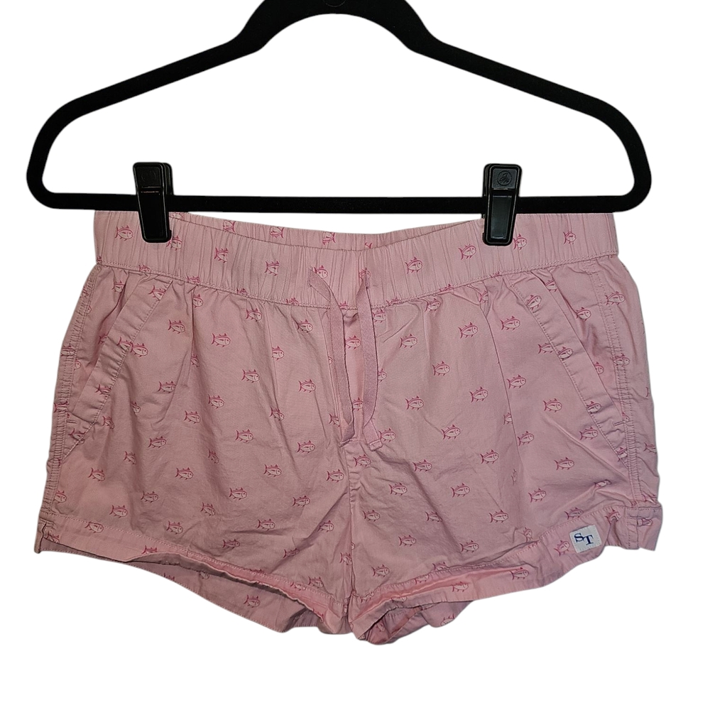 Pink Southern Tide Women's Shorts With Pockets